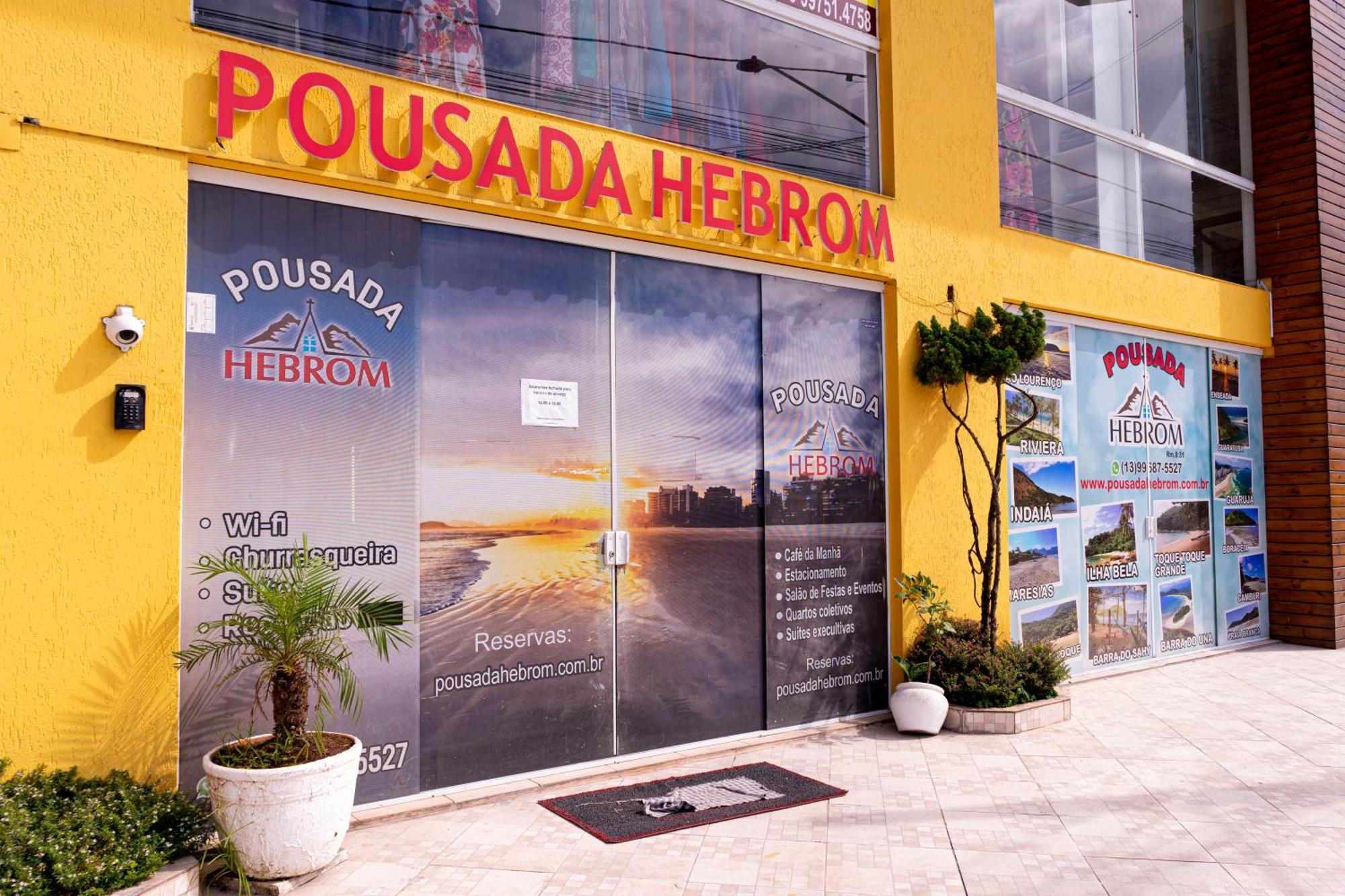 Pousada Hebrom Bertioga Bagian luar foto